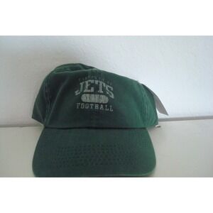 NEW YORK JETS    SZ STRAPBACK‎  DEADSTOCK HAT CAP VINTAGE A2